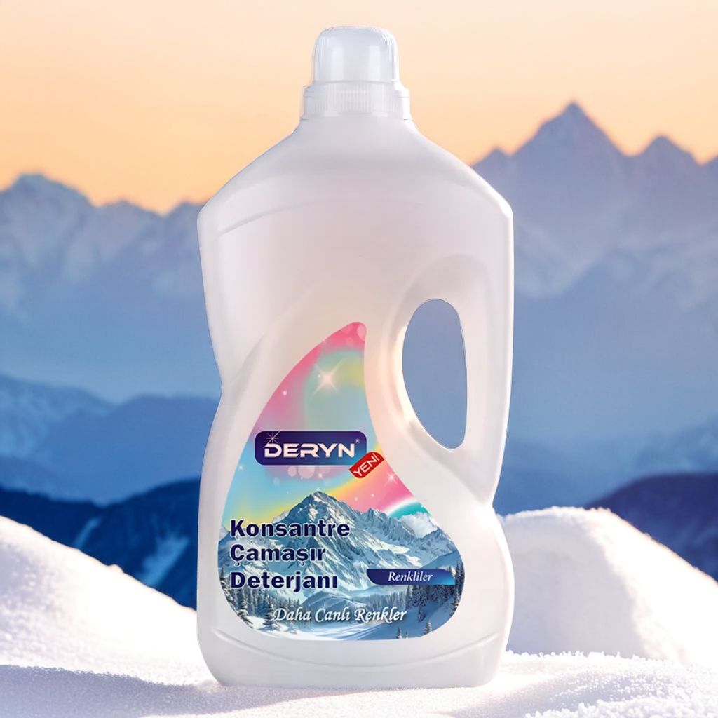 Canlı renkler için Deryn Konsantre Çamaşır Deterjanı